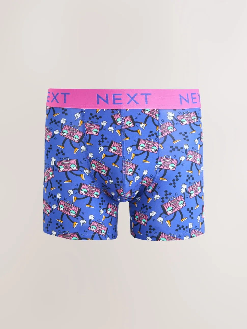 Heldere Disco Karakter - Verpakking van 8 - Boxershorts