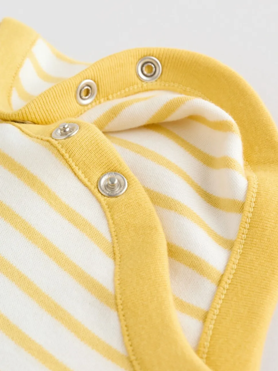Heldere streep - Set van 5 babyrompertjes met korte mouwen