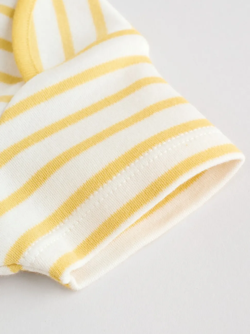 Heldere streep - Set van 5 babyrompertjes met korte mouwen
