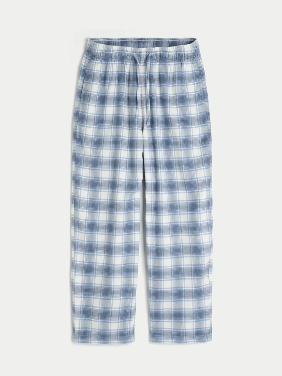 Hemelsblauw - Hollister Flannel Check Pyjama Bottoms