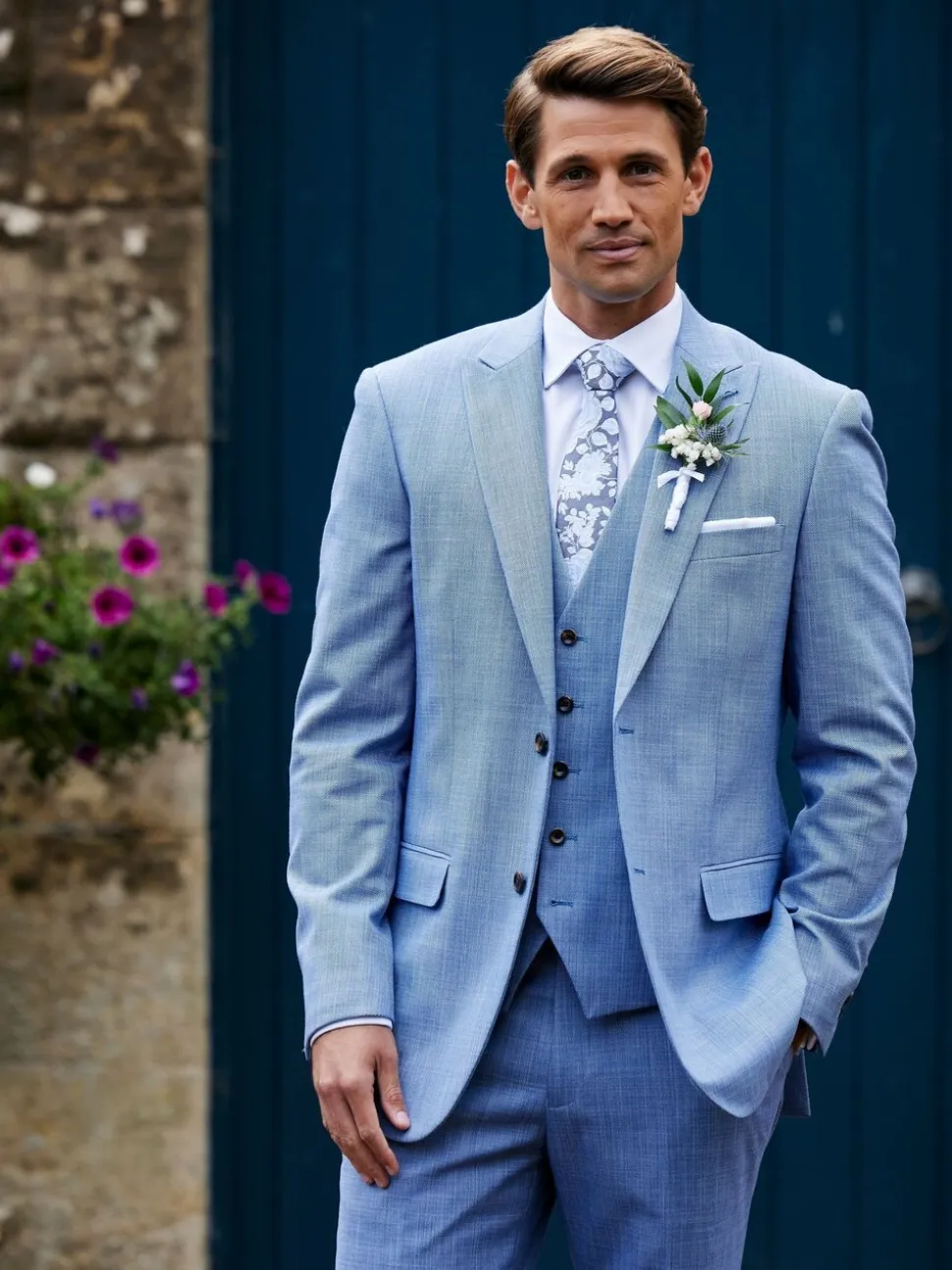 Hemelsblauw - Skopes Redding tailored fit gilet