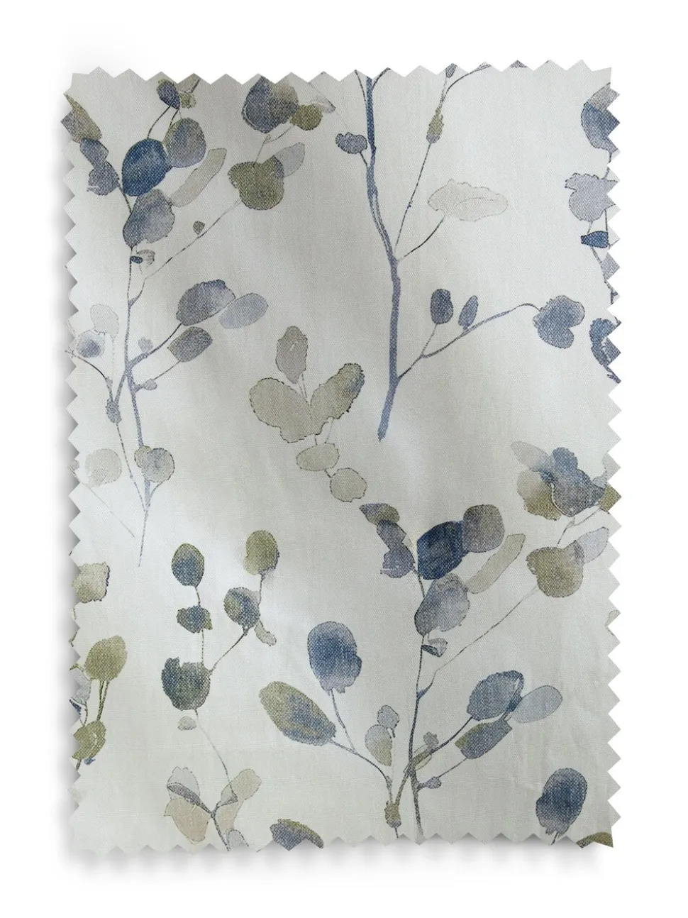 Honesty Leaf Floral Print Blackout/Thermal Eyelet Curtains