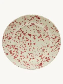 Hot Pottery 12 Piece Splatter Signature Dinner Set