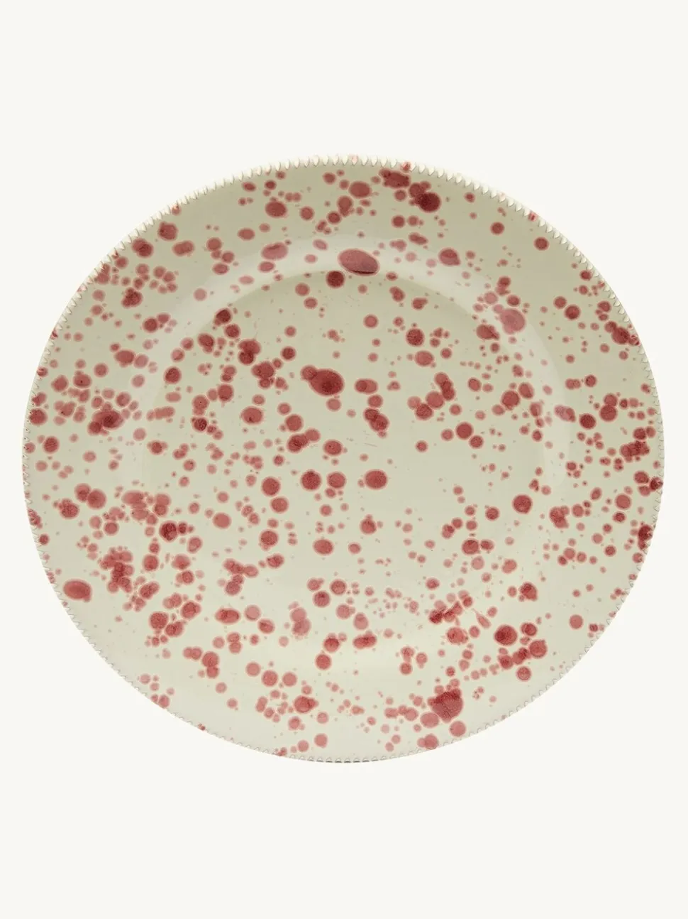 Hot Pottery 12 Piece Splatter Signature Dinner Set