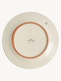 Hot Pottery Set of 4 Splatter Side Plates