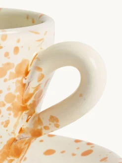 Hot Pottery Set of 4 Splatter Espresso Set