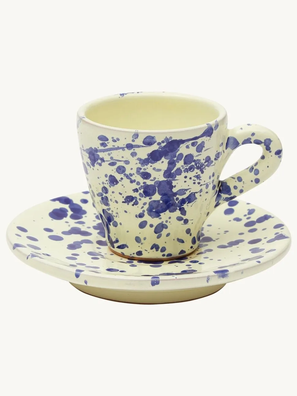 Hot Pottery Set of 4 Splatter Espresso Set