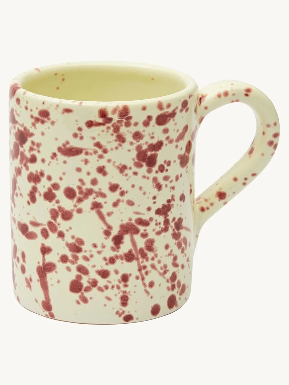 Hot Pottery Set of 4 Splatter Mugs