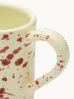 Hot Pottery Set of 4 Splatter Mugs