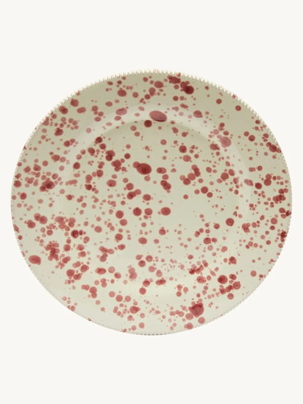 Hot Pottery Set of 4 Splatter Side Plates