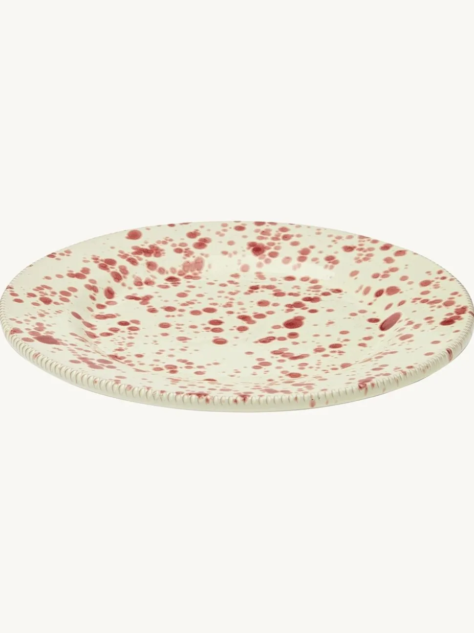 Hot Pottery Set of 4 Splatter Side Plates