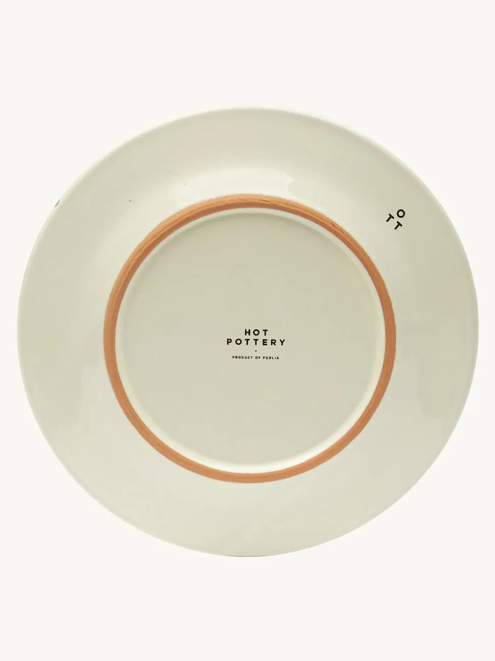 Hot Pottery Set of 4 Splatter Side Plates