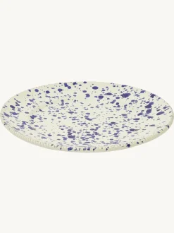 Hot Pottery Set of 4 Splatter Side Plates