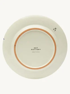 Hot Pottery Set of 4 Splatter Side Plates