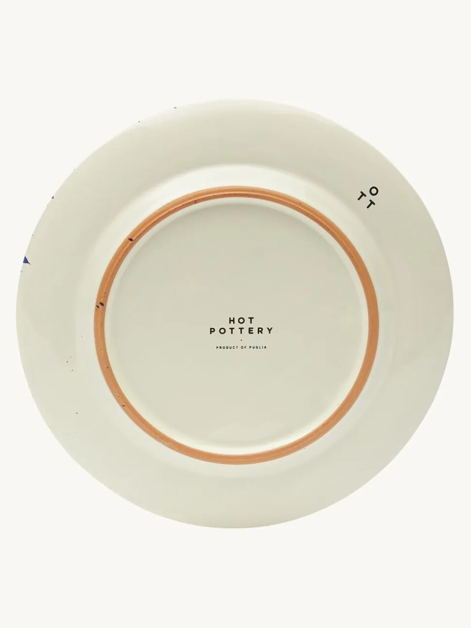 Hot Pottery Set of 4 Splatter Side Plates