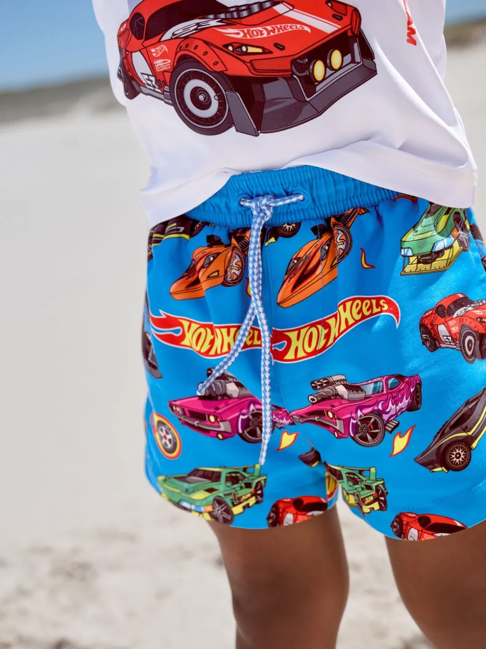 Hot Wheels - Set van surfhemdje en zwembroek (3mnd -7jr)