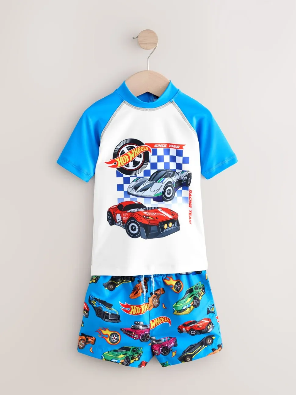 Hot Wheels - Set van surfhemdje en zwembroek (3mnd -7jr)