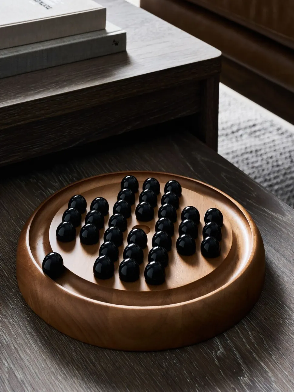 Houten Solitaire Set
