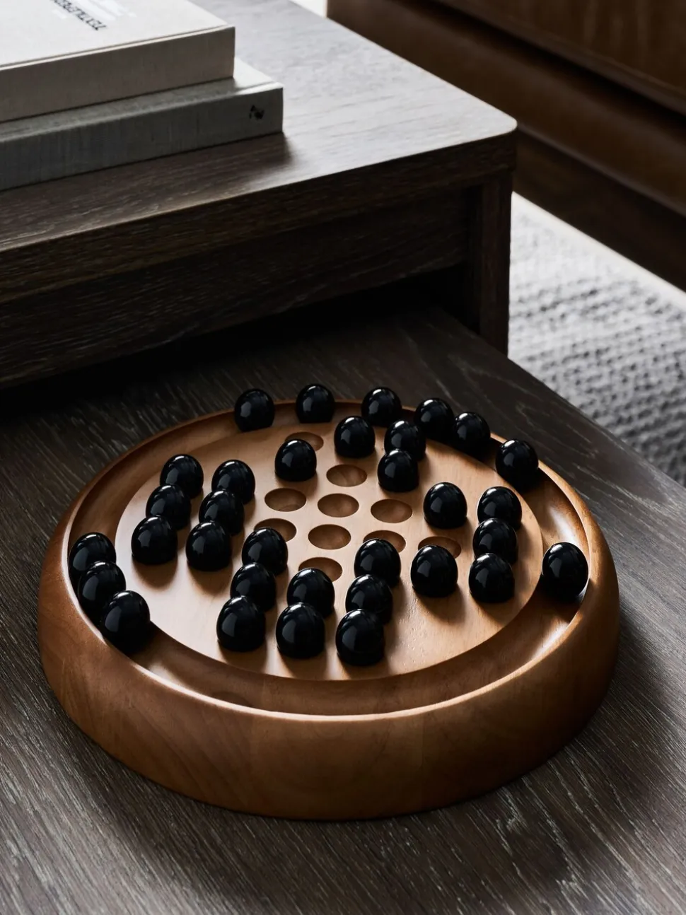 Houten Solitaire Set