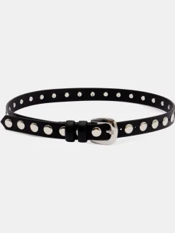 Hush Seren leren riem met studs