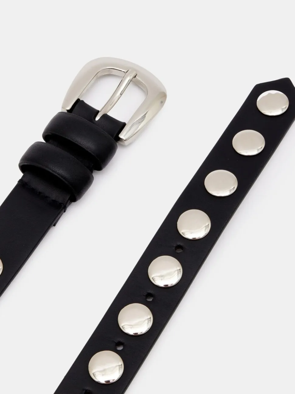 Hush Seren leren riem met studs
