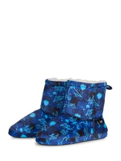 Hype. Blue Arcenza Slippers