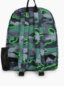 Hype. Boys Green Iconic Glow Camo Backpack