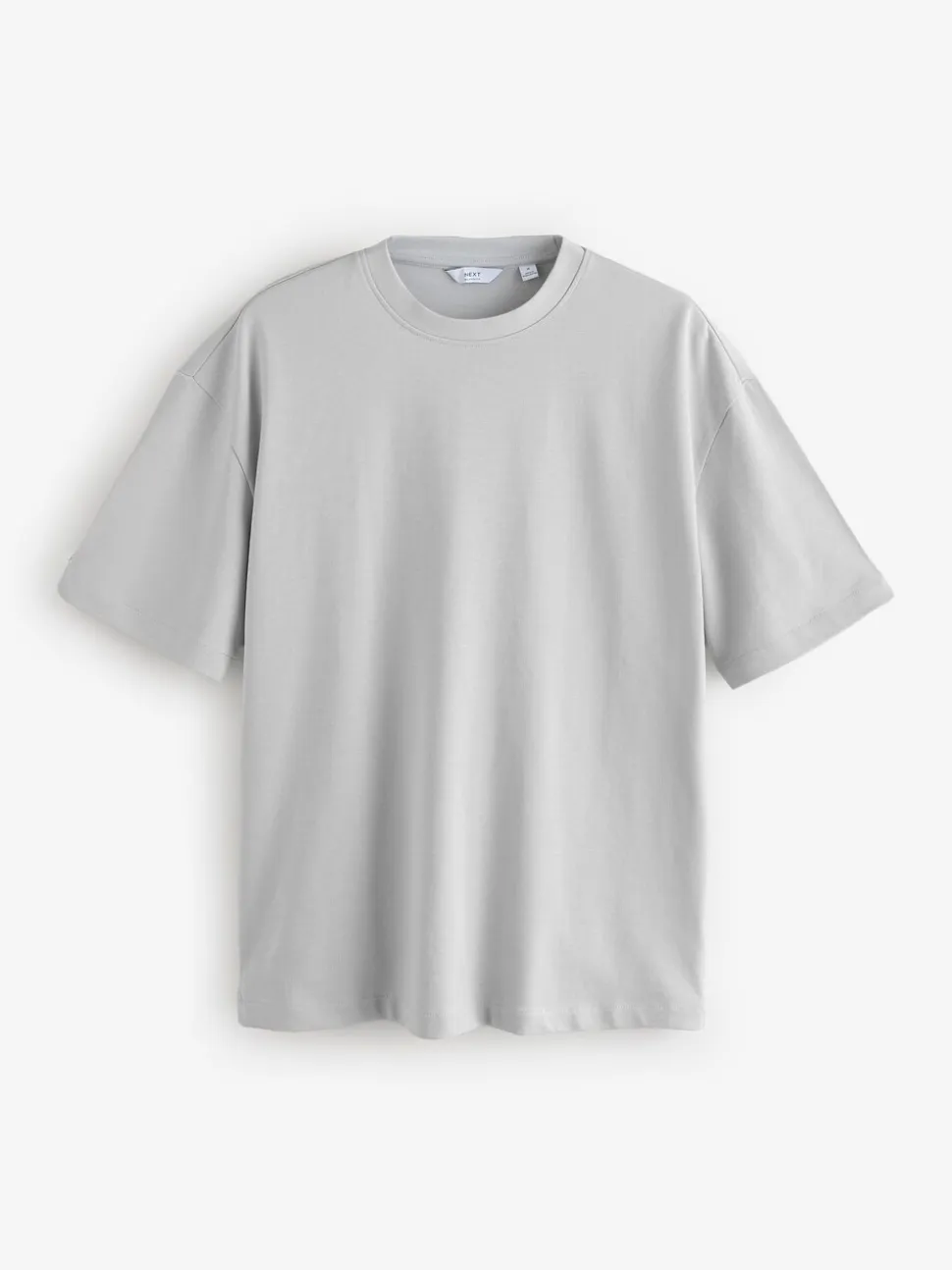 Ice grey - Relaxed fit - Zwaar T-shirt
