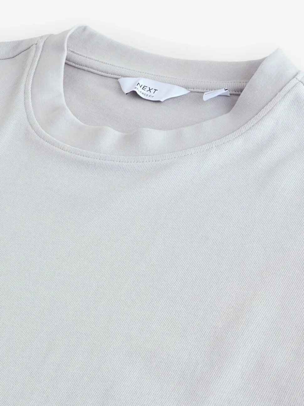 Ice grey - Relaxed fit - Zwaar T-shirt