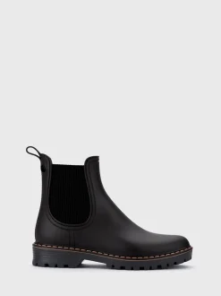 Igor Trak Tri Black Ankle Wellies