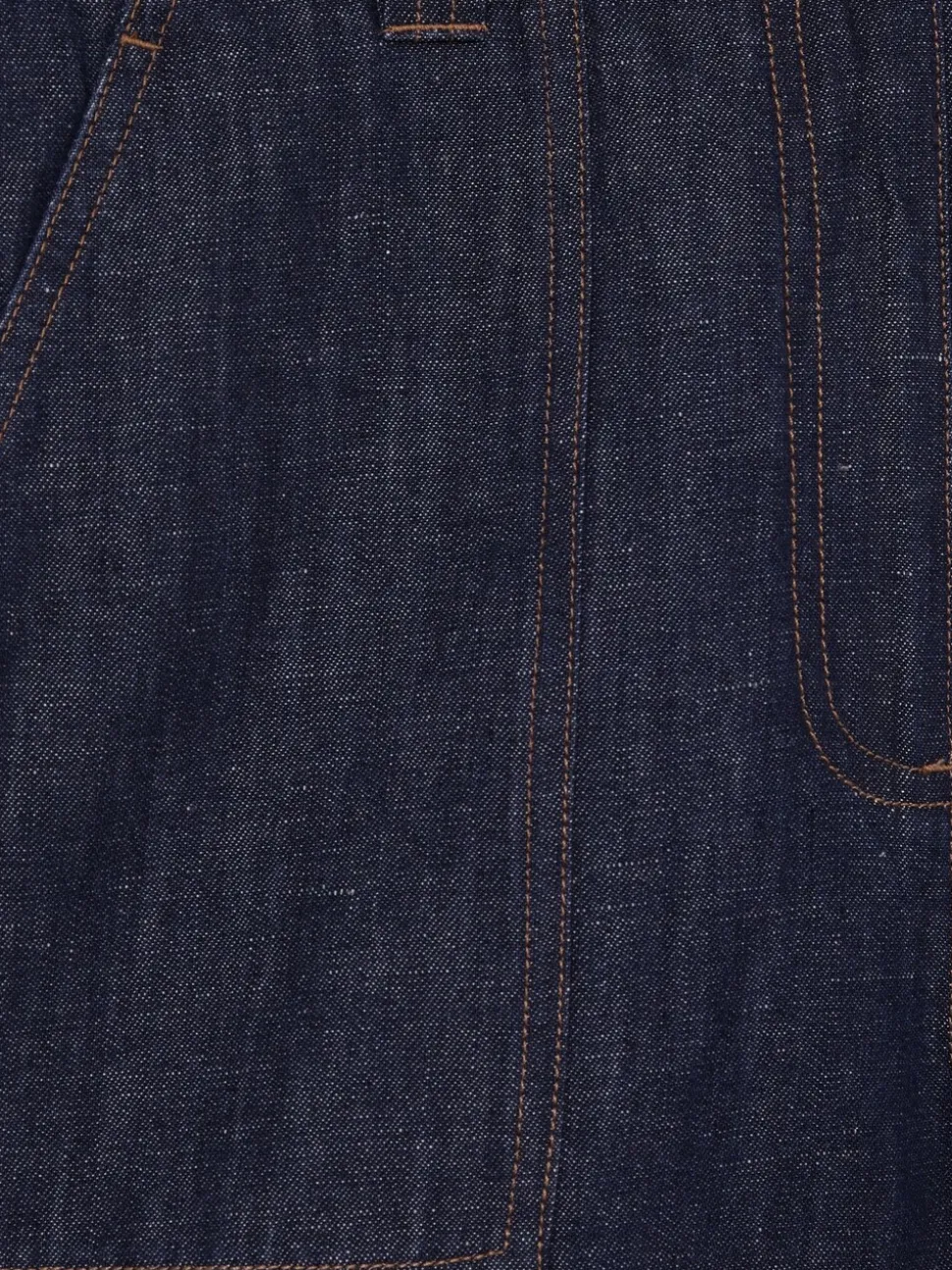 Indigo - Reiss Ashby Linnen Shorts