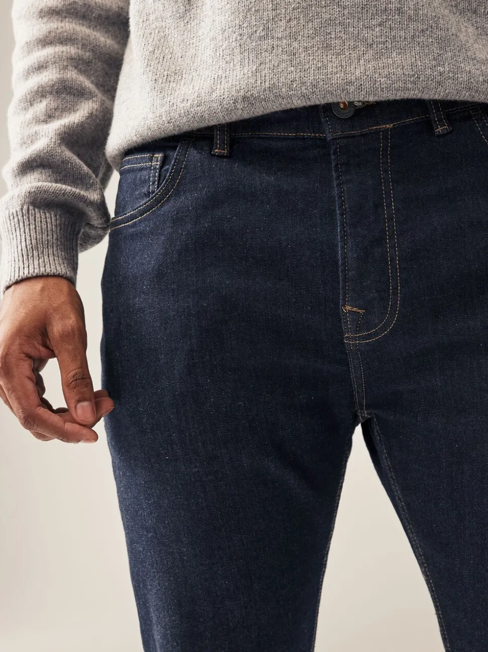 Indigo blauwe wassing - Enkele - Skinny fit klassieke stretchy jeans