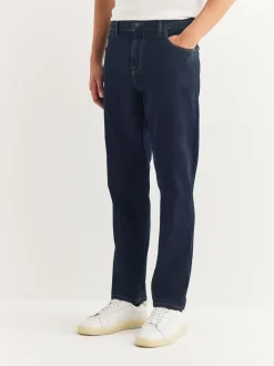 Indigo blauwe wassing - Enkele - Slim fit klassieke stretchy jeans