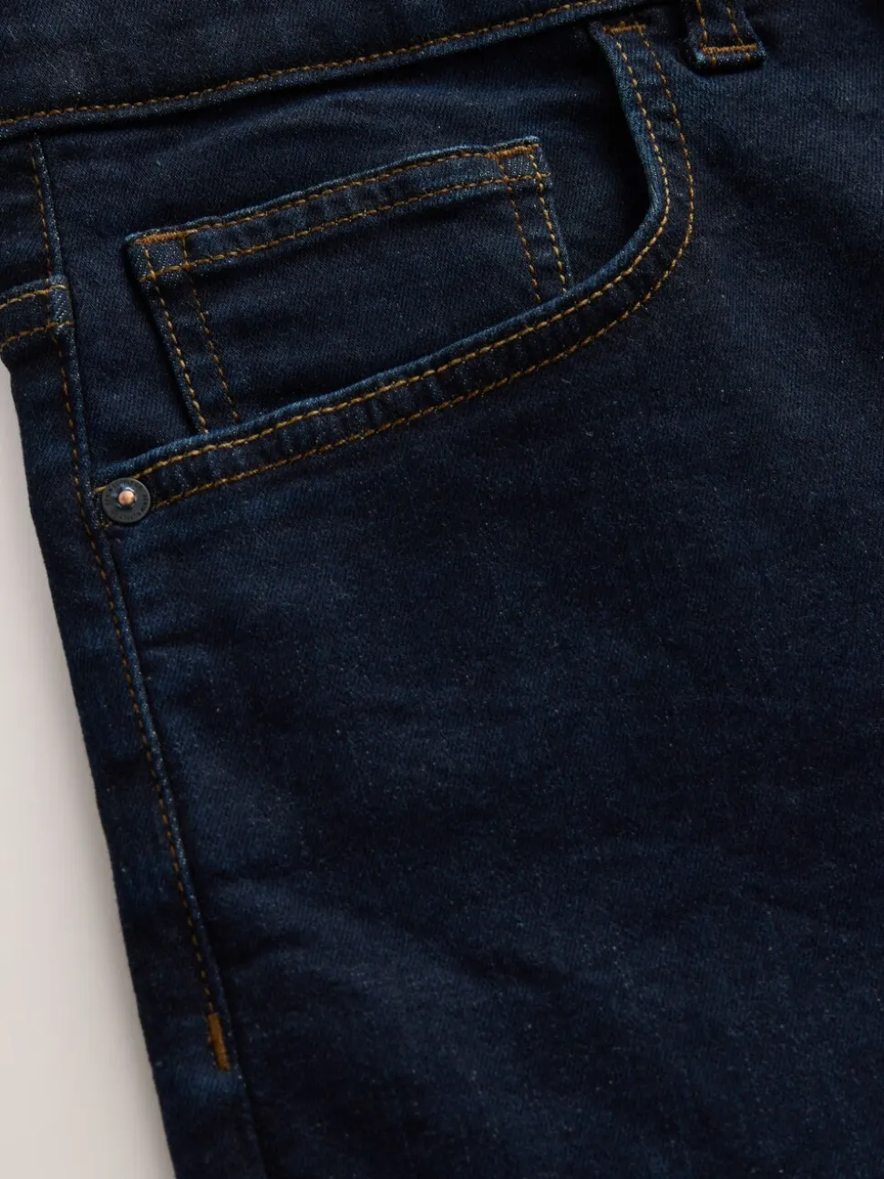 Indigo blauwe wassing - Enkele - Slim fit klassieke stretchy jeans