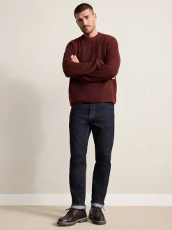 Indigo blauwe wassing - Slim Fit - Signature Selvedge Denim Jeans
