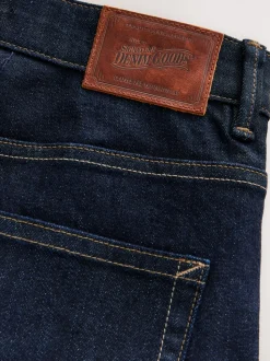 Indigo blauwe wassing - Slim Fit - Signature Selvedge Denim Jeans