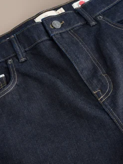 Indigo blauwe wassing - Standaard toelopende pasvorm - Signature Selvedge Denim Jeans