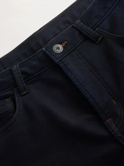Indigo blauwe wassing - Straight fit - Comfortabele stretchjeans