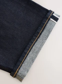 Indigo blauwe wassing - Straight fit - Signature Selvedge Denim Jeans