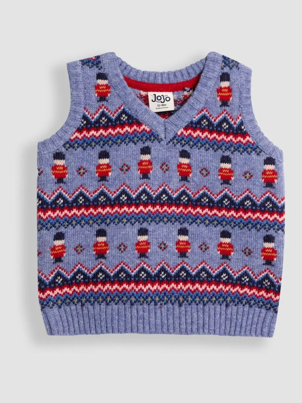 Indigo London Guard - JoJo Maman Bébé tanktop met fairislemotief