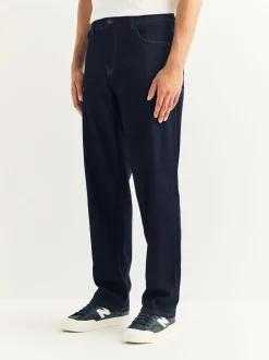 Indigo wassing - Klassieke stretchy Jeans met relaxed fit