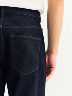 Indigo wassing - Klassieke stretchy Jeans met relaxed fit