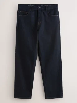 Indigo wassing - Klassieke stretchy Jeans met relaxed fit