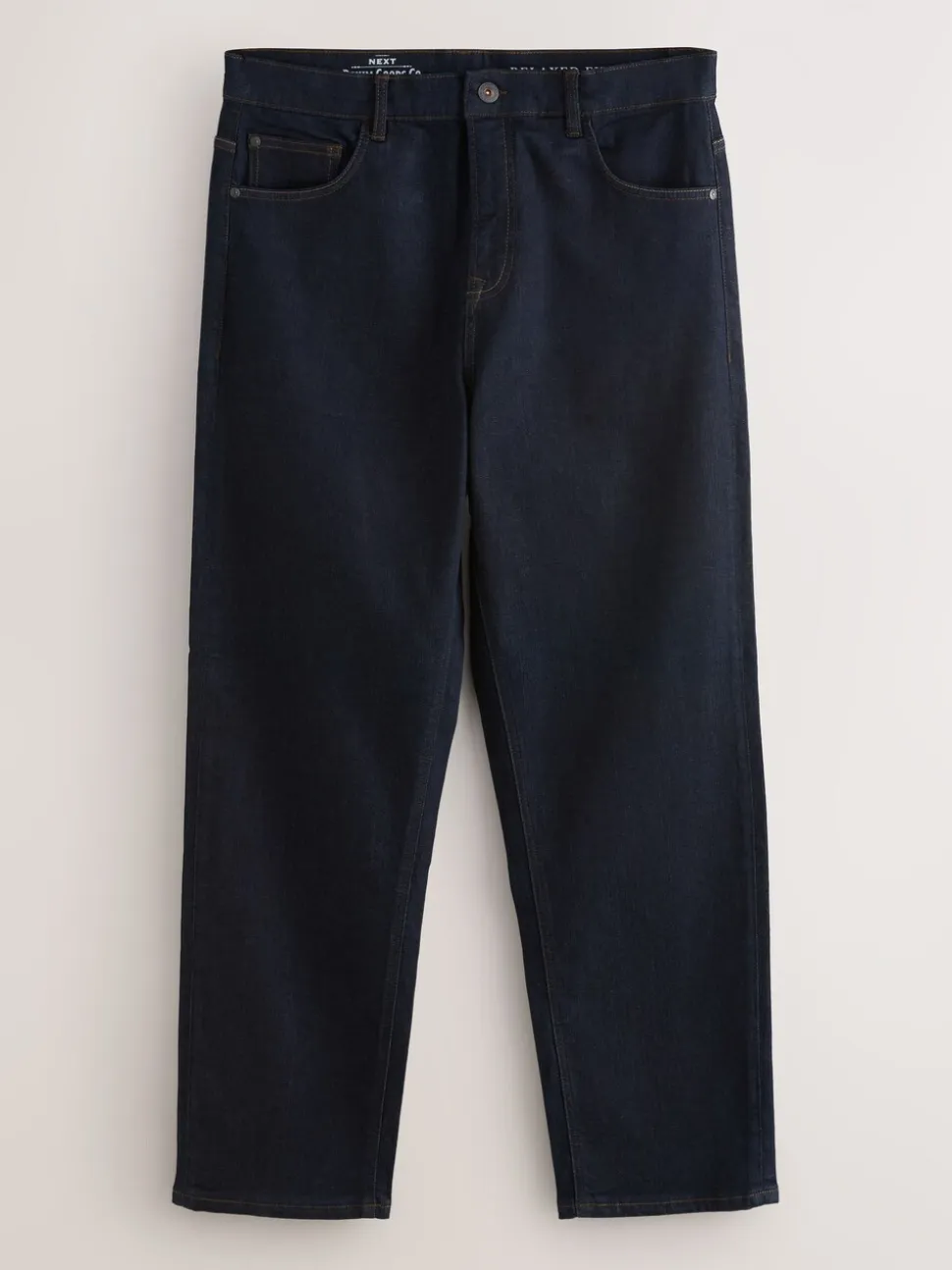 Indigo wassing - Klassieke stretchy Jeans met relaxed fit