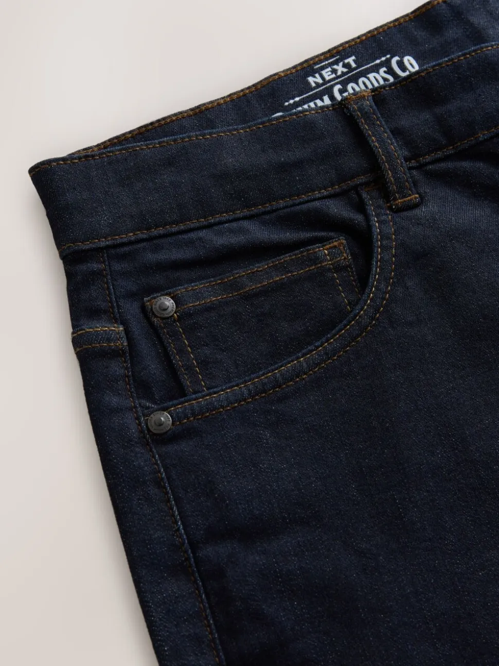Indigo wassing - Klassieke stretchy Jeans met relaxed fit