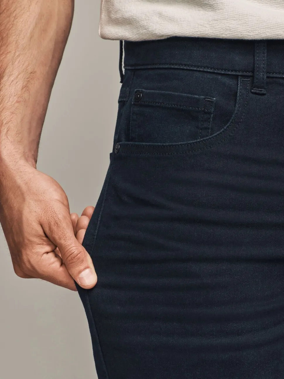 Inktblauw - Musthave stretchjeans