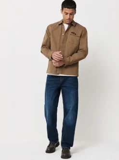 Inktblauw - Relaxed fit - Authentieke stretch denim jeans