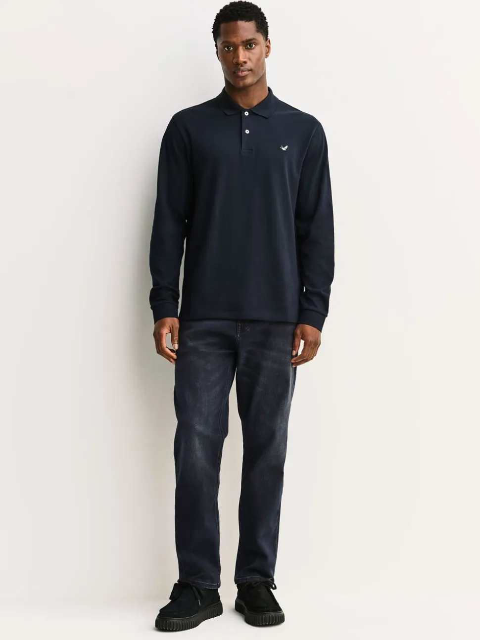 Inktblauw - Slim Fit - Motionflex jeans