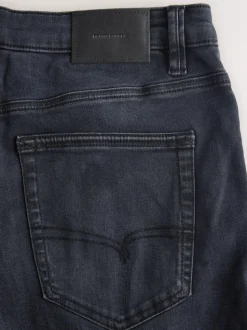 Inktblauw - Slim Fit - Motionflex jeans