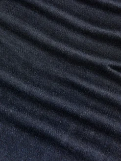 Inktblauw - Straight-fit Essential stretchy jeans met rechte pasvorm